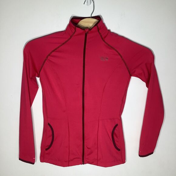 Mountain Hardwear Womens Wick Q Full Zip Lightwight Jacket Pink Size Large - Picture 2 of 12